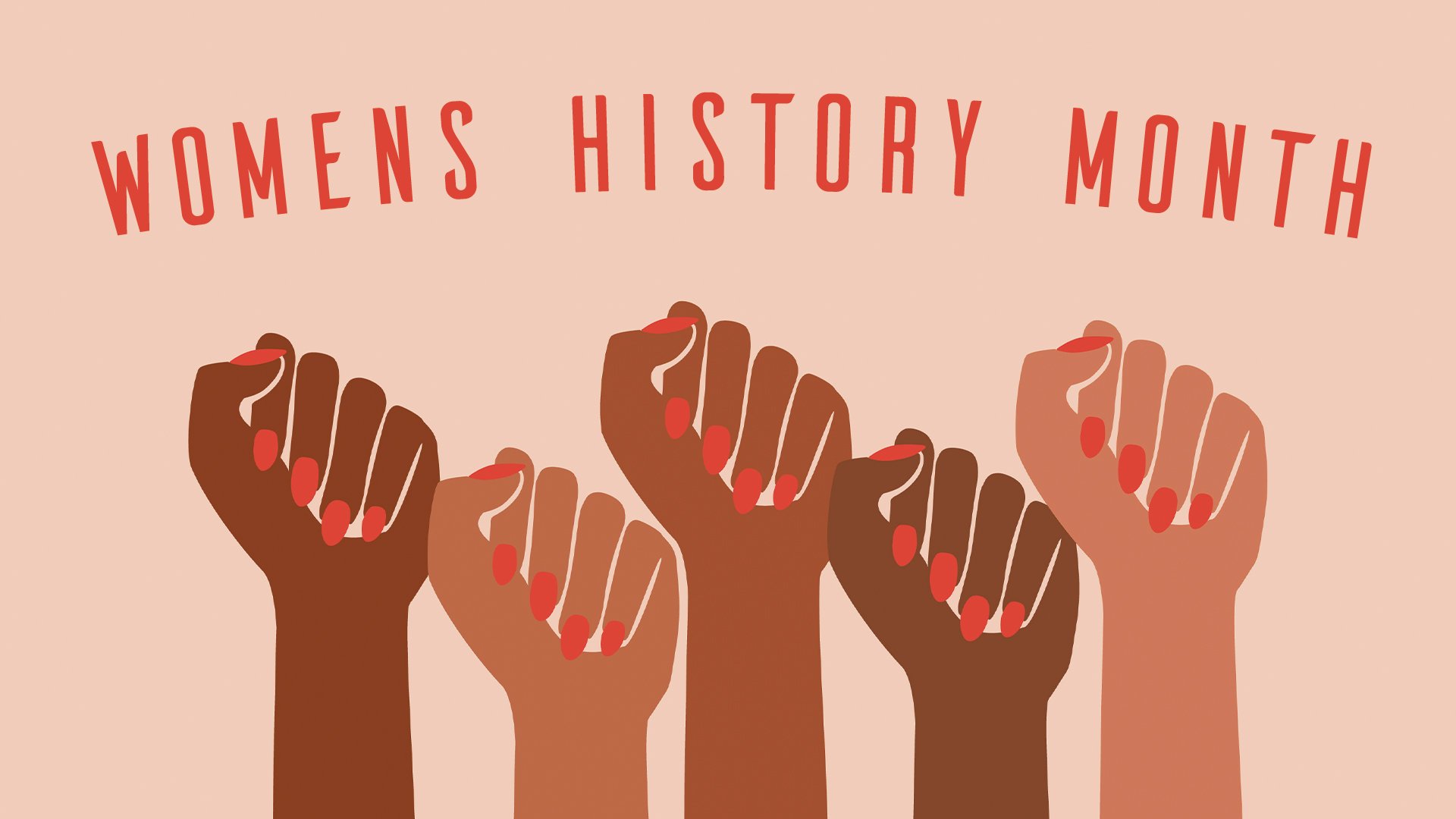Womens history month graphic